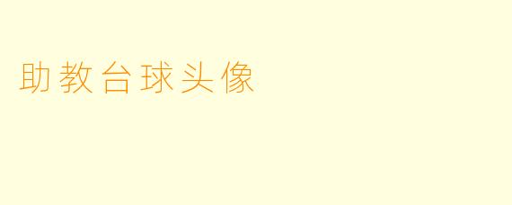 助教台球头像
