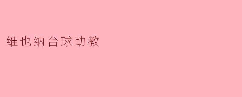 维也纳台球助教:提升技艺的最佳伙伴