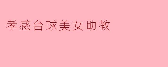 孝感的台球美女助教:传承与创新的完美结合